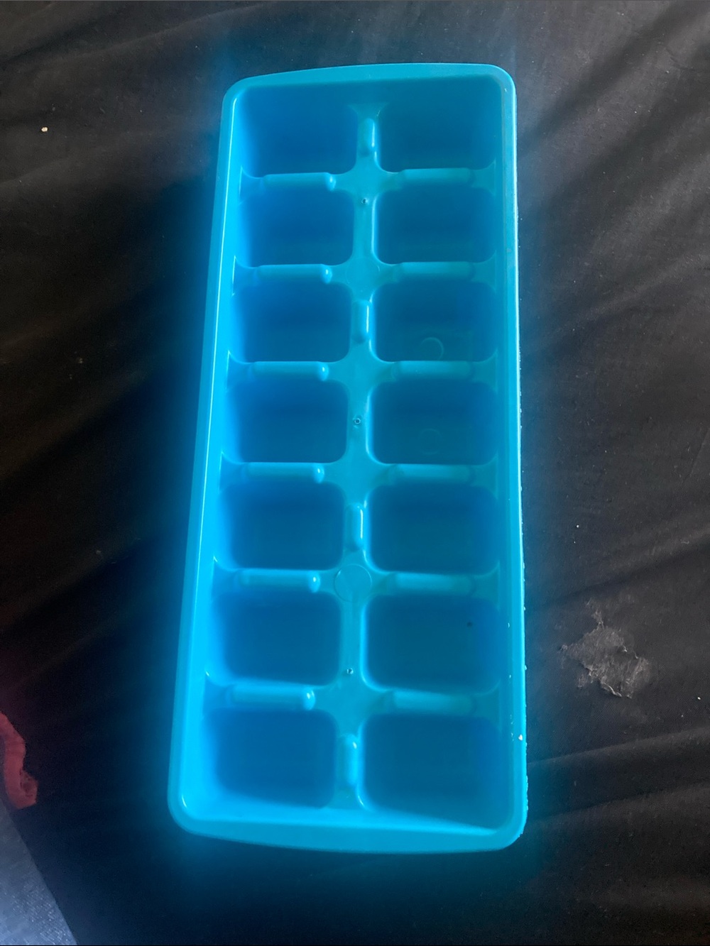 Blue Silicone Ice Cube Tray - Flexible Freezer Tray